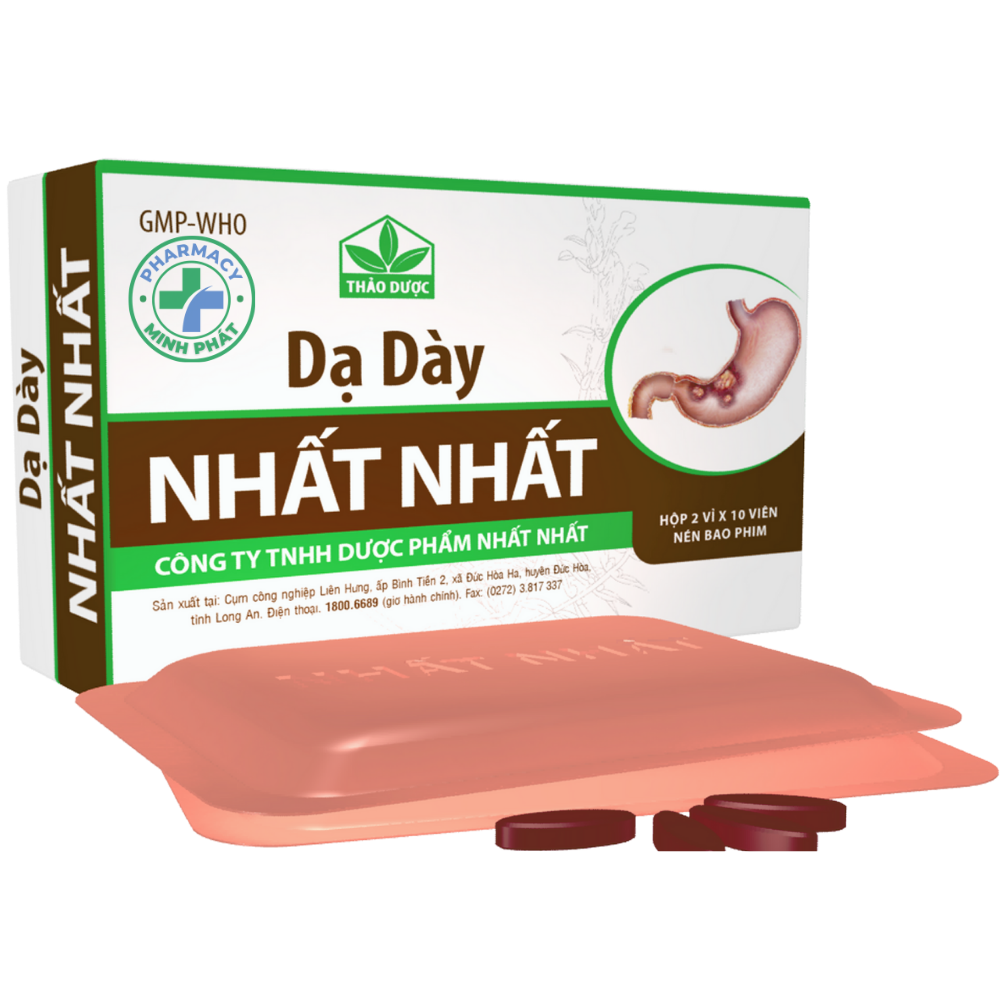 Thuốc Dạ Dày Nhất Nhất Điều Trị Viêm Loét Dạ Dày, Hành Tá Tràng